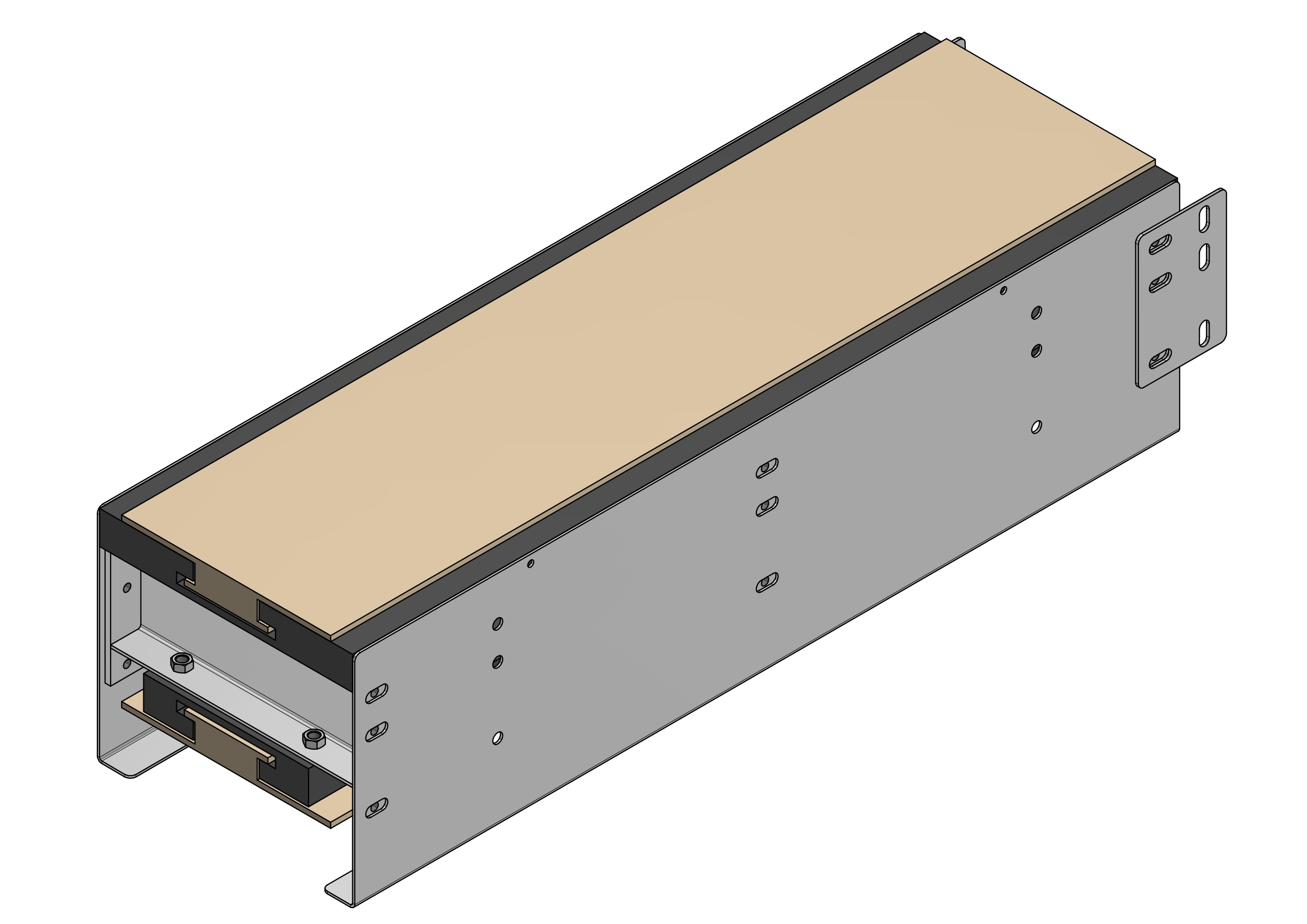 Nastro trasportatore a catena modulare per contenitori JIT