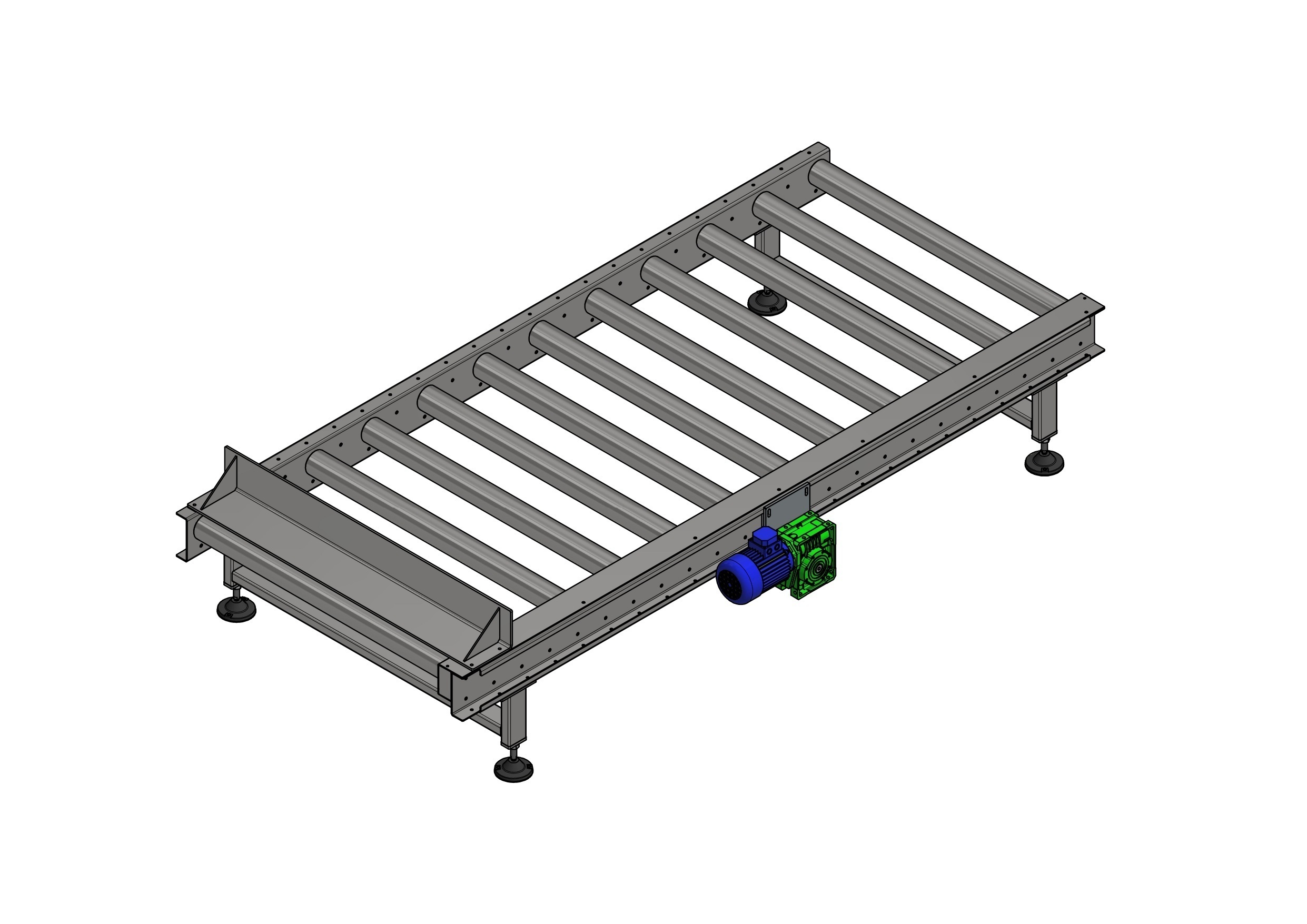 Componenti accessori per nastri modulari JIT